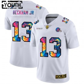 Cleveland Browns Tröjor Odell Beckham Jr. 13 Nike 2020 Flerfärgad Vit - Barn